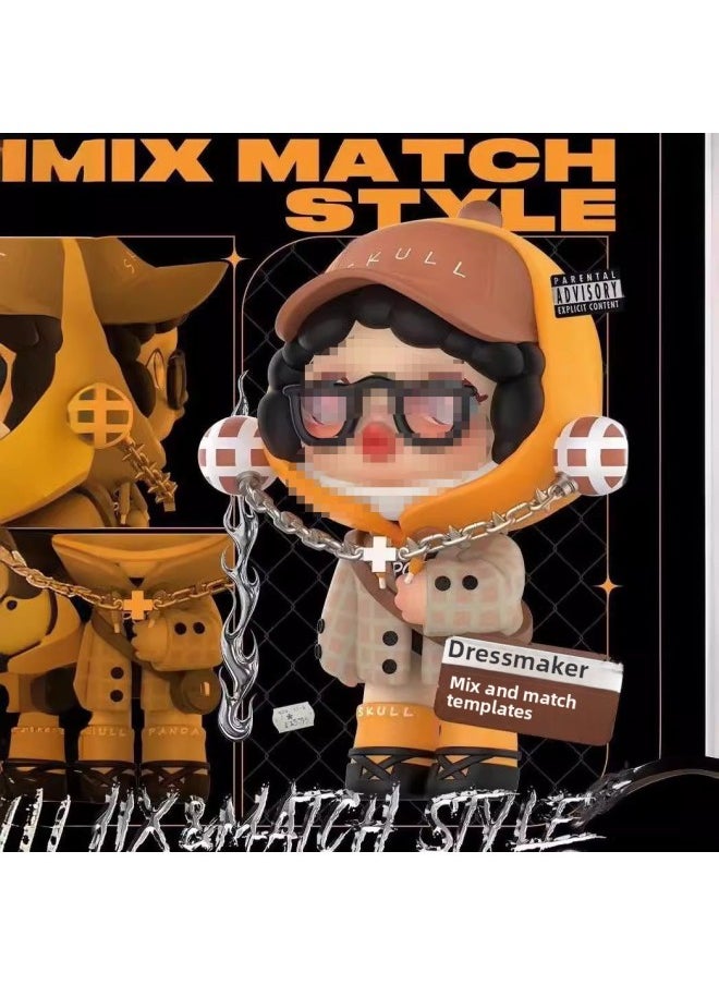 Generic - [motherland Version] Bear Meow Craze Blind Box Confirmed SkuIIPANDA Series Hand Toy Ornaments-Color:Bear Meow Hot Tide 12 The Whole Ends Are Not Repeated - Image 1