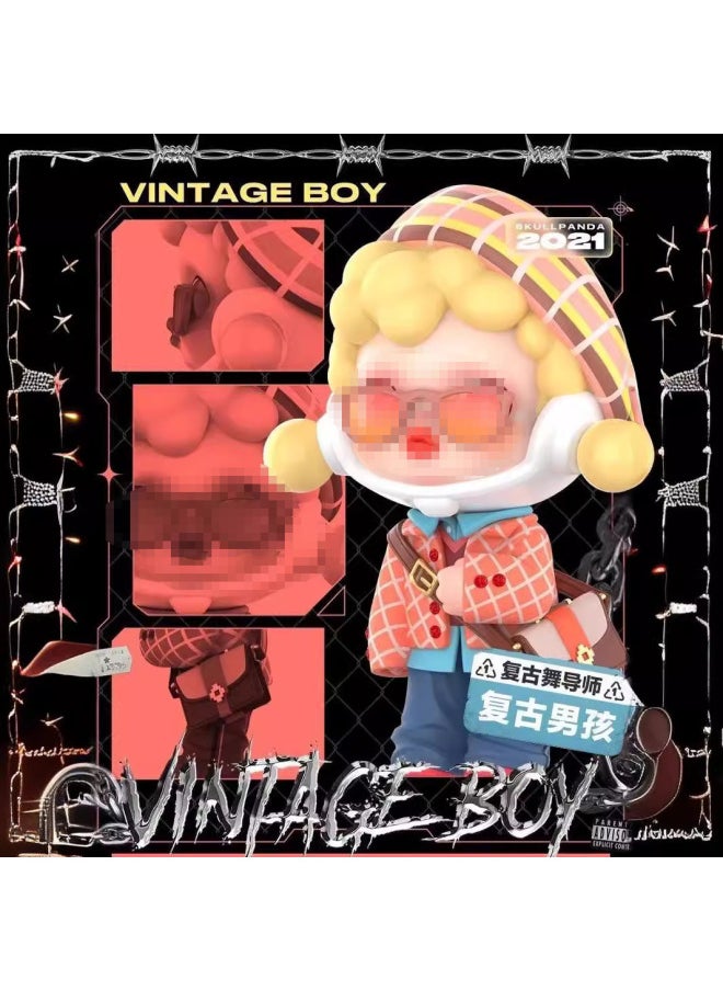 Generic - [motherland Version] Bear Meow Craze Blind Box Confirmed SkuIIPANDA Series Hand Toy Ornaments-Color:Bear Meow Hot Tide 12 The Whole Ends Are Not Repeated - Image 1