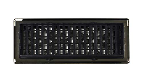 Decor Grates سجل أرضي بتصميم متعرج SPH412-A، 4x12 بوصة، تشطيب نحاسي عتيق - Image 4