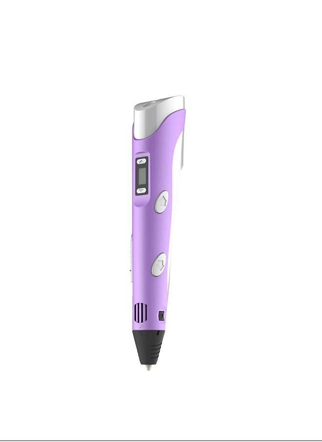 Generic Digital Display Intelligent 3D Printing Pen High Temperature 3D Graffiti Painting Pens with USB Cable  - Image 2