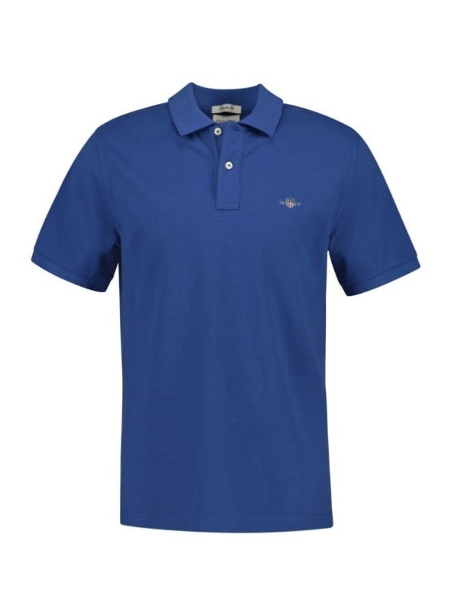 غانت Gant Regular Fit Shield Piqué Polo Shirt - Image 1