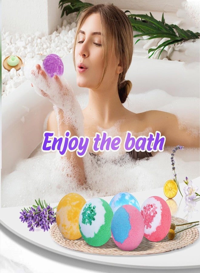 Santrela Bath Bombs for Women Relaxing, Self Care Bath Bombs Gift Set for Women, 12pcs Natural Bathbombs with Shea Butter, Mother’s Day Christmas Day Birthday Gift for Girls Wife Mother Her,Stocking Stuffers - Image 3