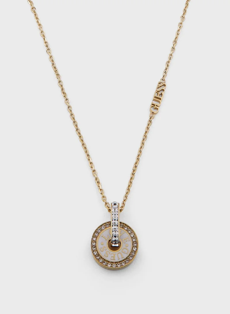 GUESS Round Harmony Necklace