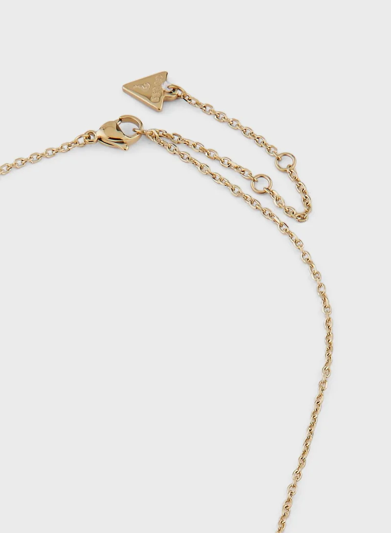 GUESS Round Harmony Necklace