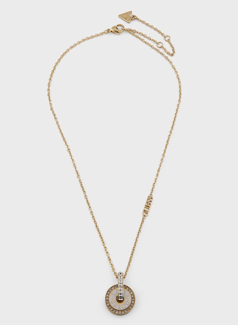 GUESS Round Harmony Necklace
