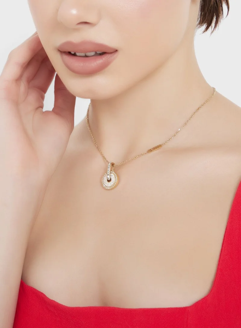 GUESS Round Harmony Necklace