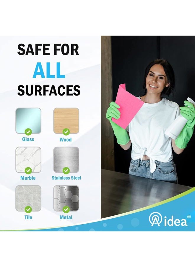 AIDEA Swedish Dishcloths for Kitchen-20PK, Reusable Paper Towels, Kitchen Washcloths Dish Rags, Eco-Friendly No Odor Reusable Cleaning Cloths for Kitchen, Cellulose Sponge Cloths 7"×6" - Image 4