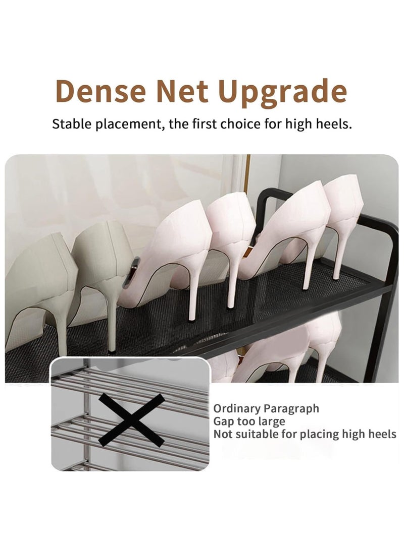 HOME DWELL 5-Tier 80cm Shoe Rack, Durable Shoe Storage Organizer for Closet & Entryway  - Image 3