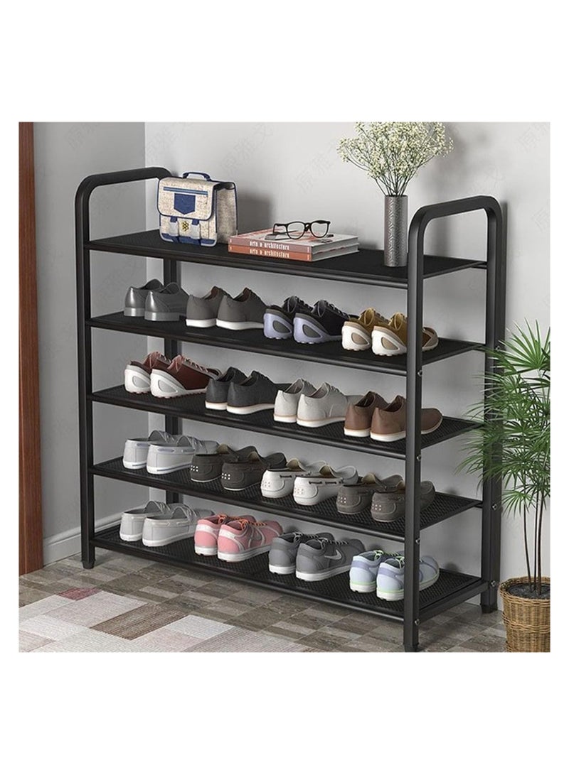 HOME DWELL 5-Tier 80cm Shoe Rack, Durable Shoe Storage Organizer for Closet & Entryway  - Image 5