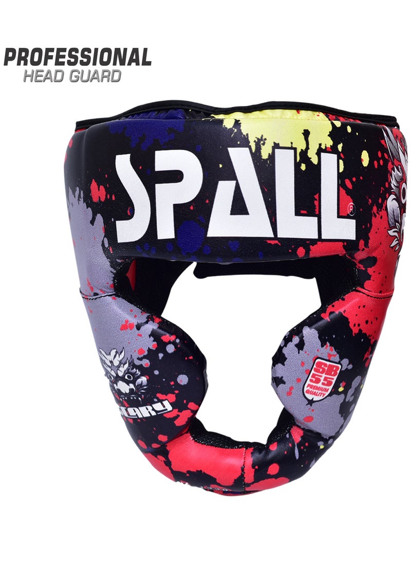 سبال واقي رأس للملاكمة سبال للرجال والنساء معدات تدريب للحماية مواي تاي كيك بوكسينغ شجار القتال فنون الدفاع عن النفس معدات الرأس - Image 2