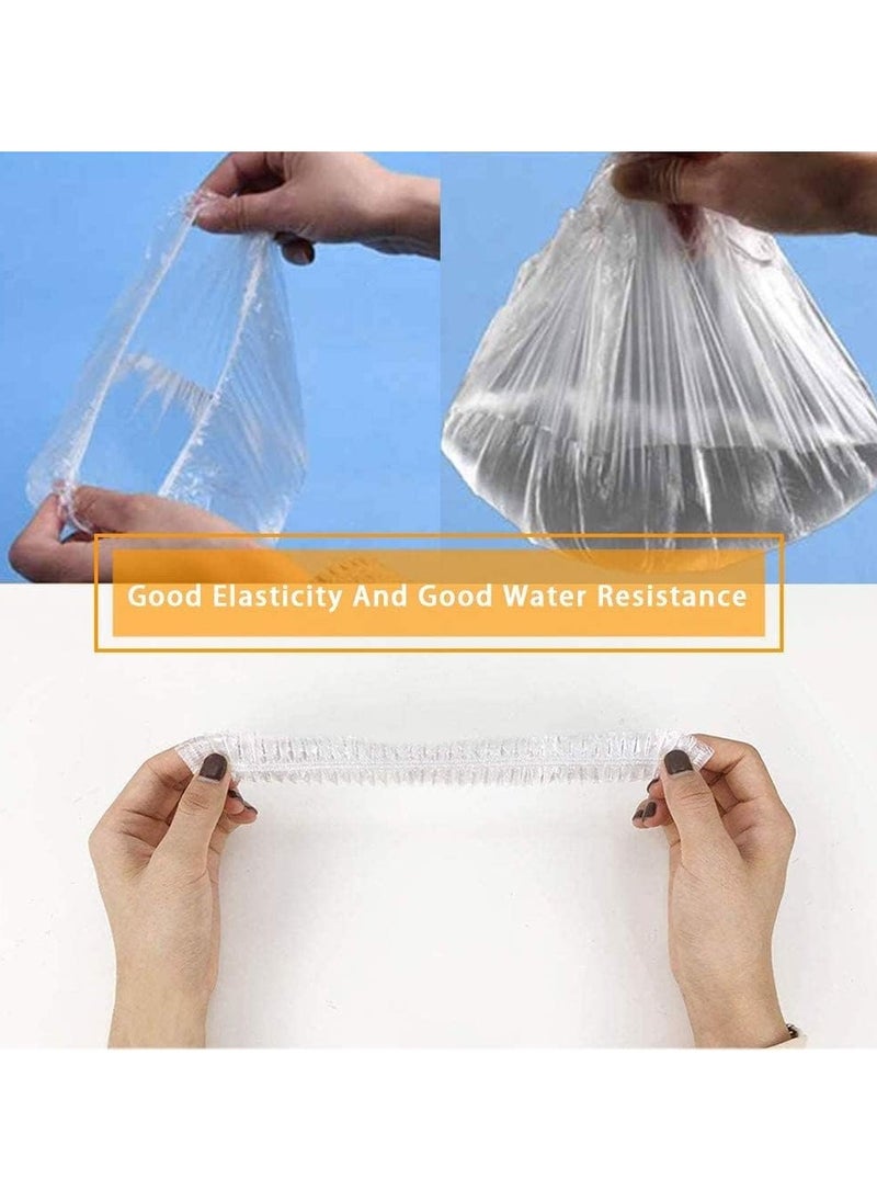 LIMOS Disposable Shower Caps, Thick Waterproof High Density Elastic Hair Caps for Women, Men, Travel, Spa, Hotel, Hair Salon, Home Use - Pack Of 100 Pcs  - Image 5