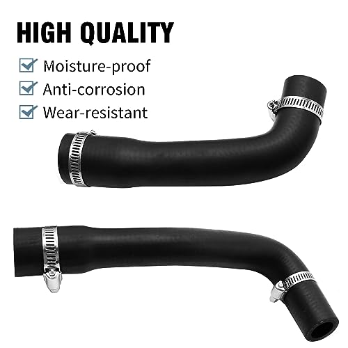 EATAKWARD 2 PCS Fuel Filler Vent Hose Kit with Clamp, Replacement for Jeep Wrangler YJ 1987-1995 with 20 Gallon Plastic Tank, Replaces# 52040079 52040081 - Image 4