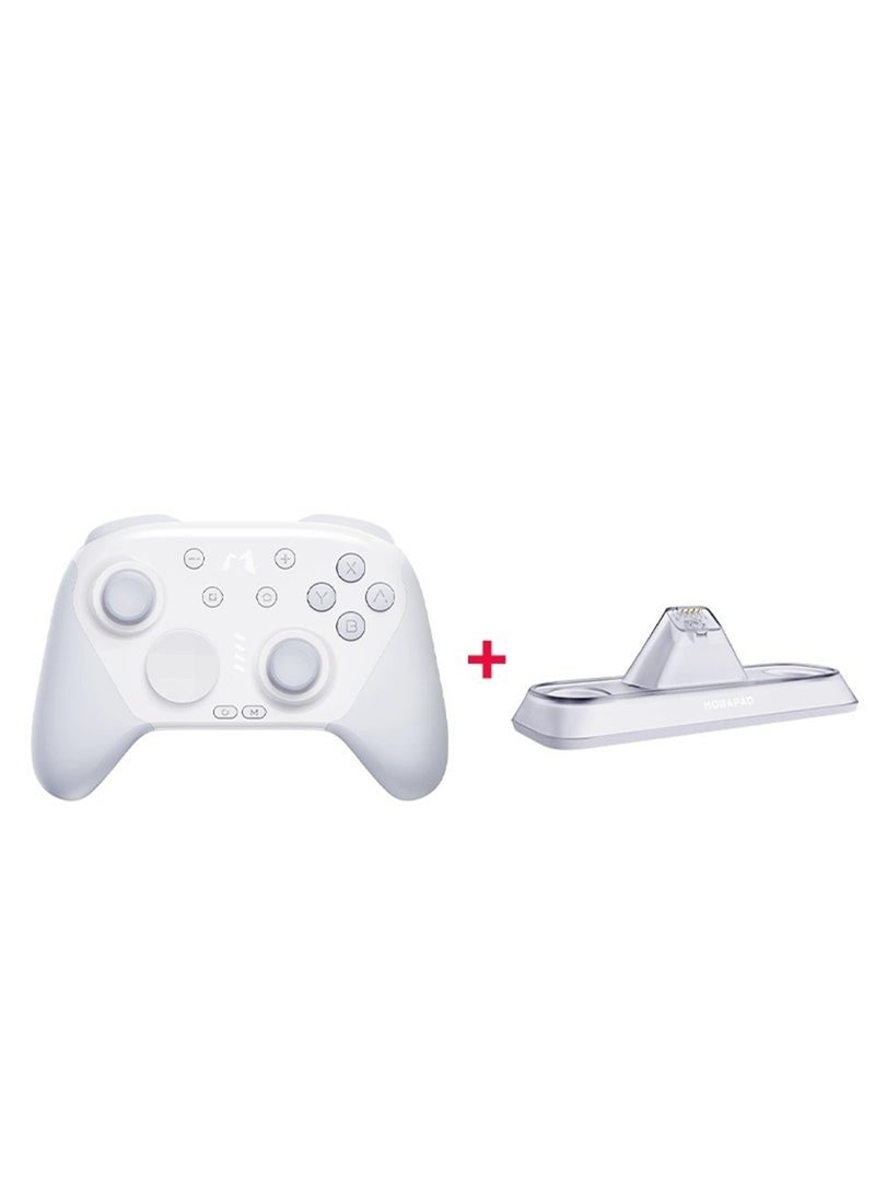 MOBAPAD Professional Gamepad MOBAPAD CHITU 2 Pro HD Wireless Gaming Controller with Smart Charging Dock for Nintendo Switch 2/1 Lite/OLED, PC / Android / iOS with TMR Glide Joysticks 0 Drift, HD Rumble, NFC, Mechanical Buttons, Turbo, 6 Axis Gyro, 1000mAh Battery, Dual Programmable Macro Buttons, Ergonomic Grip, Swappable D-Pads - Image 1