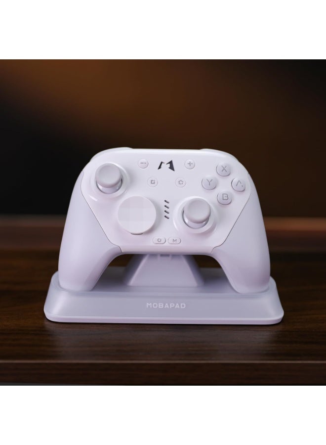 MOBAPAD Professional Gamepad MOBAPAD CHITU 2 Pro HD Wireless Gaming Controller with Smart Charging Dock for Nintendo Switch 2/1 Lite/OLED, PC / Android / iOS with TMR Glide Joysticks 0 Drift, HD Rumble, NFC, Mechanical Buttons, Turbo, 6 Axis Gyro, 1000mAh Battery, Dual Programmable Macro Buttons, Ergonomic Grip, Swappable D-Pads - Image 3