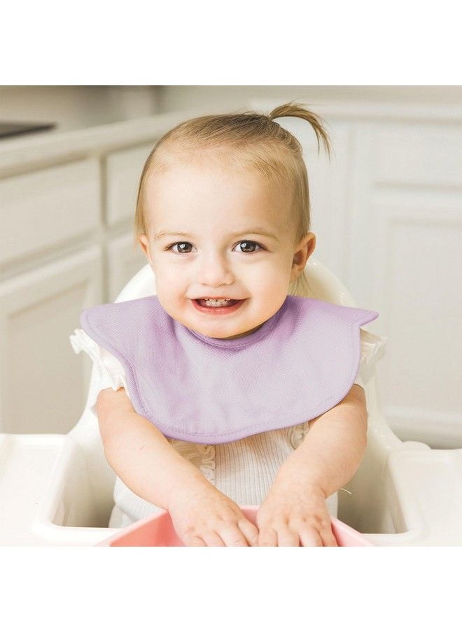 Tiny Twinkle Roundabout Drool Bibs 3 Pack 360 Rotating Waterproof And Absorbent Teething Baby Bibs (Girl Set Pink)  - Image 3