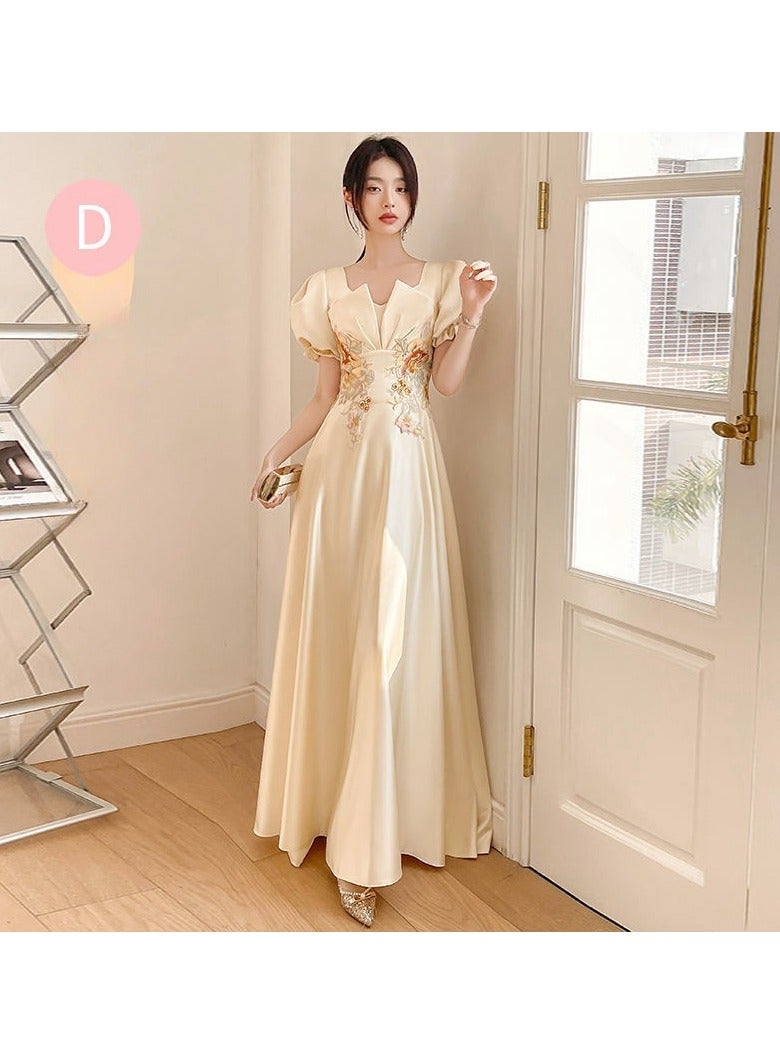 KUYING New Fashionable and Elegant Bridesmaid Dress  - Image 1