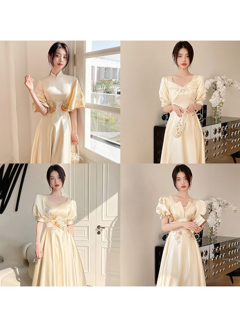KUYING New Fashionable and Elegant Bridesmaid Dress  - Image 4