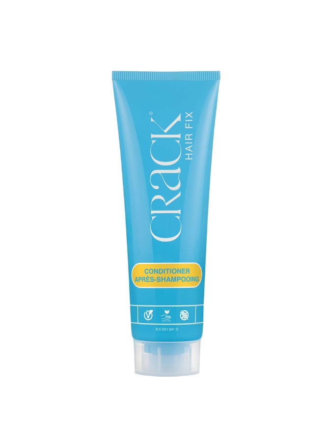 Crack HAIR FIX Conditioner with Twist Bottle Intense Hydration Frizz Control Strengthens Detangles Restores Shine SulfateFree Vegan CrueltyFree Made in USA 85 Oz - Image 3