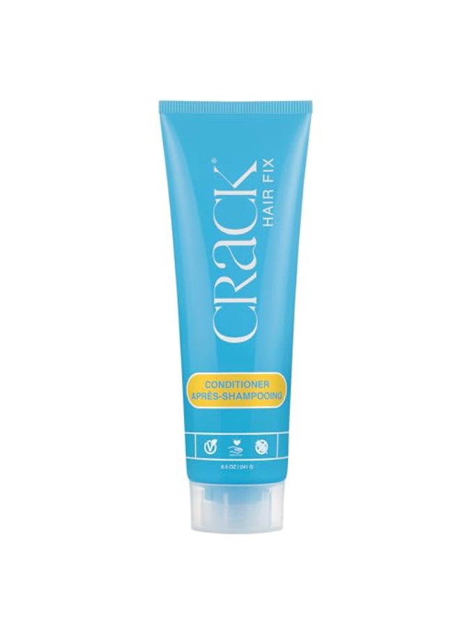 Crack HAIR FIX Conditioner with Twist Bottle Intense Hydration Frizz Control Strengthens Detangles Restores Shine SulfateFree Vegan CrueltyFree Made in USA 85 Oz - Image 1