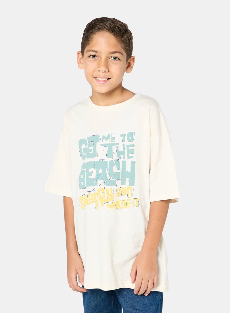 Panco Boys Printed T-shirt - Image 1