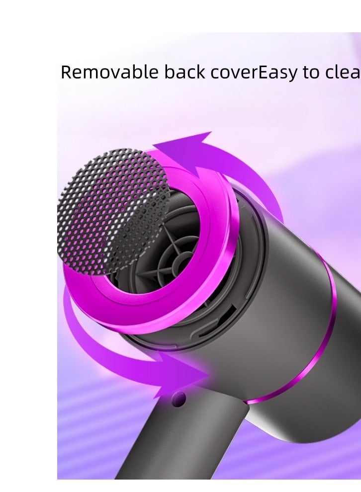 general Home portable hair dryer, constant temperature negative ions, no damage to hair, quick drying, high power 1800W，3 wind vanes - Image 5
