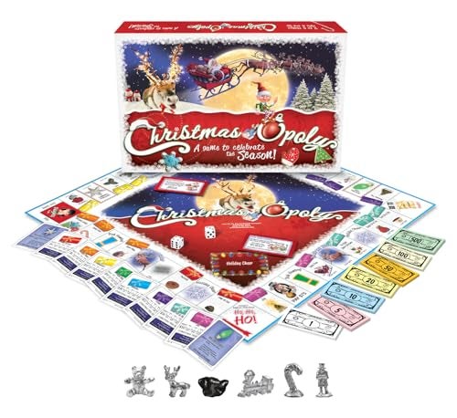 Late for the Sky: Christmas-Opoly, Festive Twist on one of the Most Well Known Board Games, Christmas Theme to Celebrate the Season, For 2 to 6 Players - Image 1