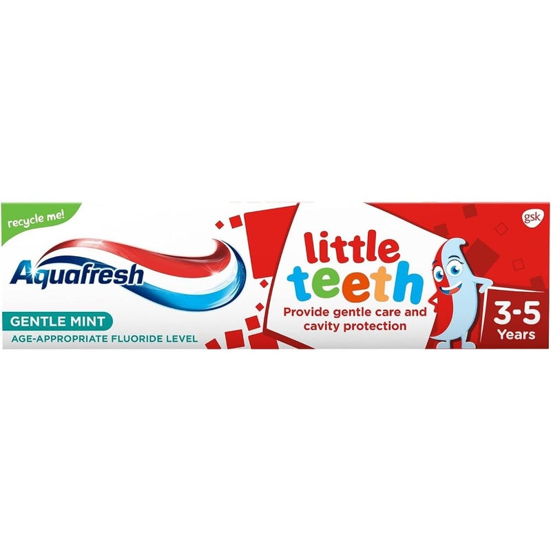 Toothpaste Little Teeth 3-5 Years 50ml Pack of 6 - Image 2