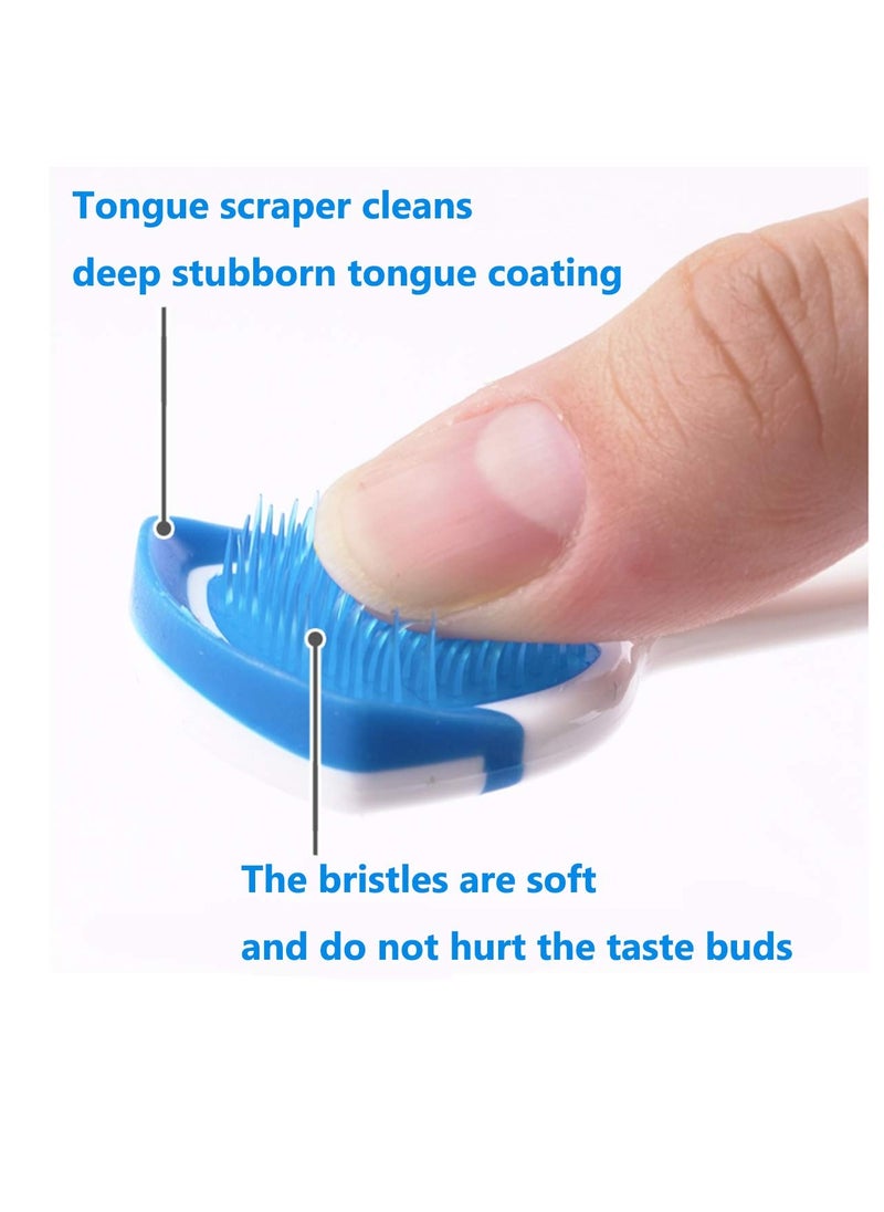 Tongue Brush, Tongue Scraper, Tongue Cleaner Helps Fight Bad Breath, 3 Tongue Scrapers, 3 Pack (Blue & Orange & Red) - pzsku/Z18A4B054EB5F9A37FB0FZ/45/_/1734781692/9d19464b-69ac-408d-ad48-d88a14fa9dc5