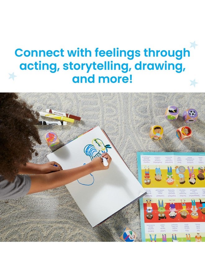 hand2mind hand2mind Rolling for Feelings Dice Game, Therapy Games, Play Therapy Toys, Social Emotional Learning, Emotional Regulation for Kids, Social Skills Activities for Kids, School Counselor Supplies  - Image 5