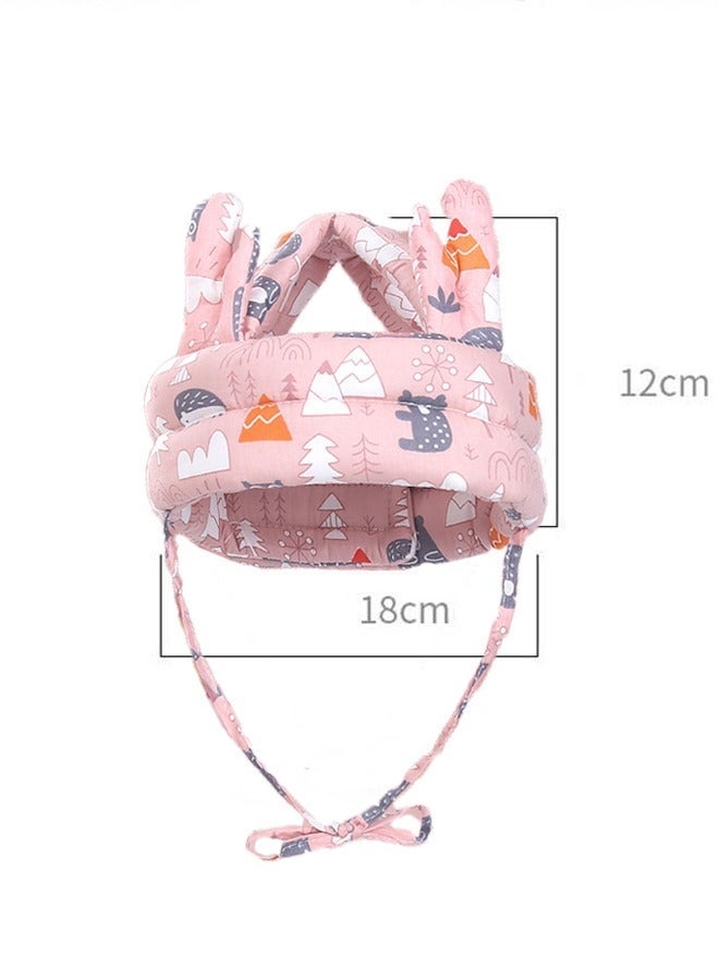 Aissiora Baby Helmet for Crawling Walking Adjustable Baby Anti-Fall Head Protection Cushion Pillow Toddler Infant Cap Bumper Bonnet Child Protective Head Guard Hat for Playing - Image 2