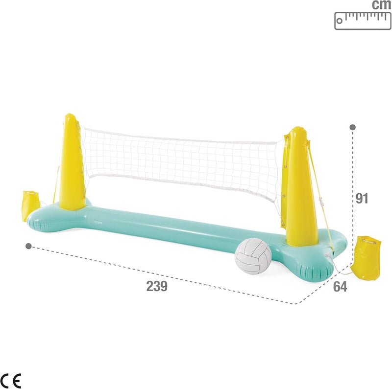 انتكس لعبة كرة الطائرة لحوض السباحة 239x64x91سم - Image 4