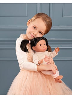 Lullababy 14" Baby Doll With Black Hair - Light Skin  - Image 4