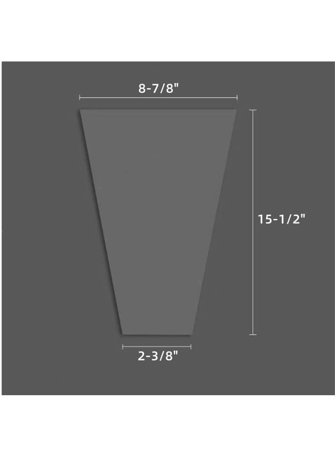 Corkwaw 100 Pcs flower packaging transparent bag,flowers bouquet sleeve transparent cellophane Suitable for flower shop, shopping mall flower packaging (15X8) - Image 5
