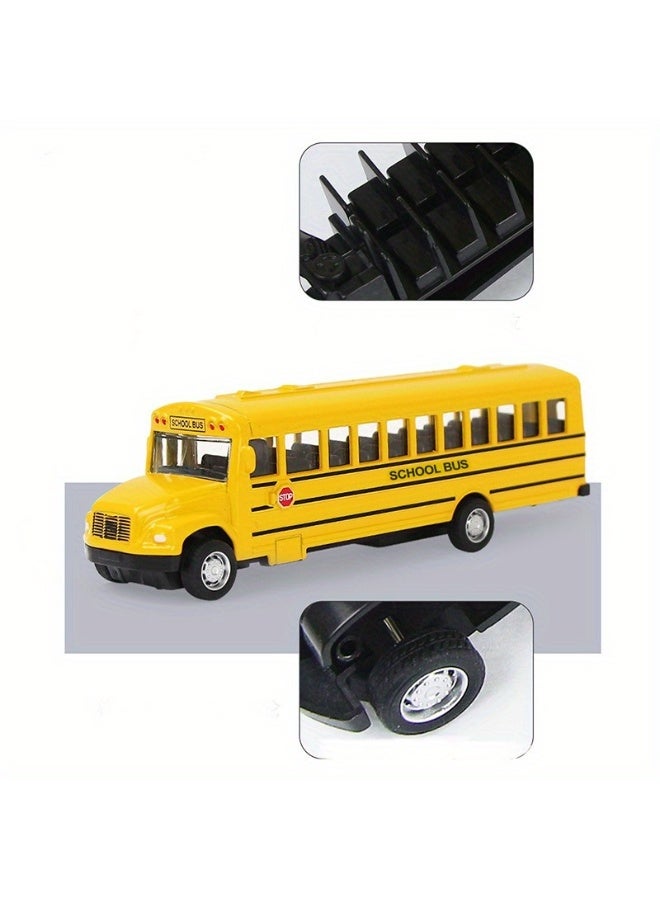 School Bus model,Yellow School Bus Toys Gift,Car Model - Image 3