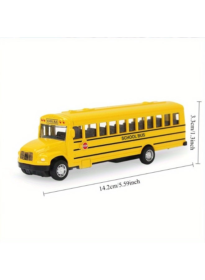 School Bus model,Yellow School Bus Toys Gift,Car Model - Image 2