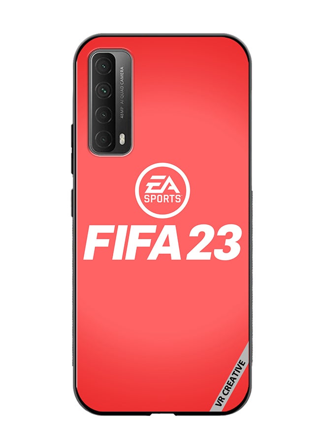 VR CREATIVE Protective Case Cover For Huawei Y7a Fifa 23 Red Ea Design Multicolour - Image 1
