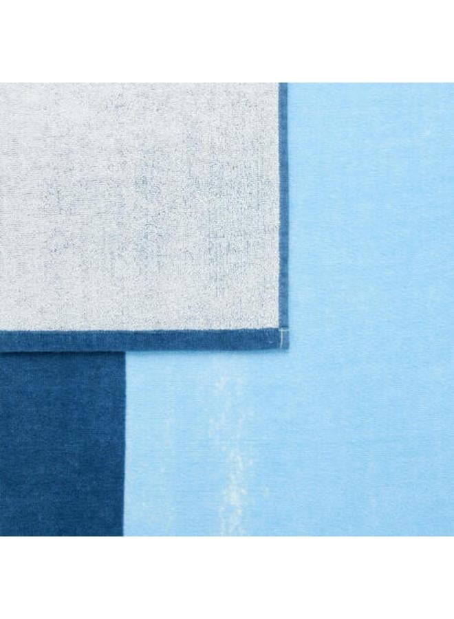 OLAIAN Beach Towel 145 x 85 cm - Aqua Blue - Image 4