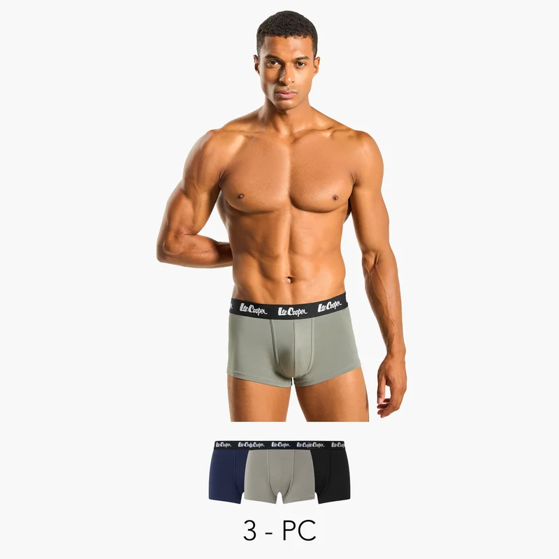 Lee Cooper Set of 3 - Lee Cooper Trunk Briefs with Elasticated Waistband
