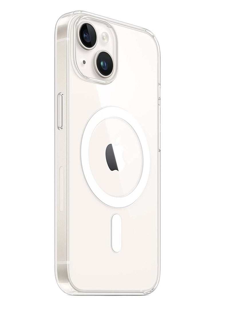 glassology iPhone 14 Magsafe Case 6.1 Inch Slim Thin Magnetic Case Yellowing-Resistant, Anti-Drop Shock Absorption, Anti-Scratch and Hard Back Crystal Case Cell Phone Cover Compatible with iPhone 14 - Image 3
