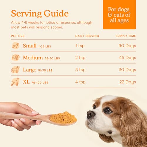 Fera Pets Cat & Dog Pumpkin Plus - Fiber Supplement - USDA Organic - Supports Gut & Digestive Health - Promotes Regularity - 7 Sources of Fiber - 90 Scoops - Image 5