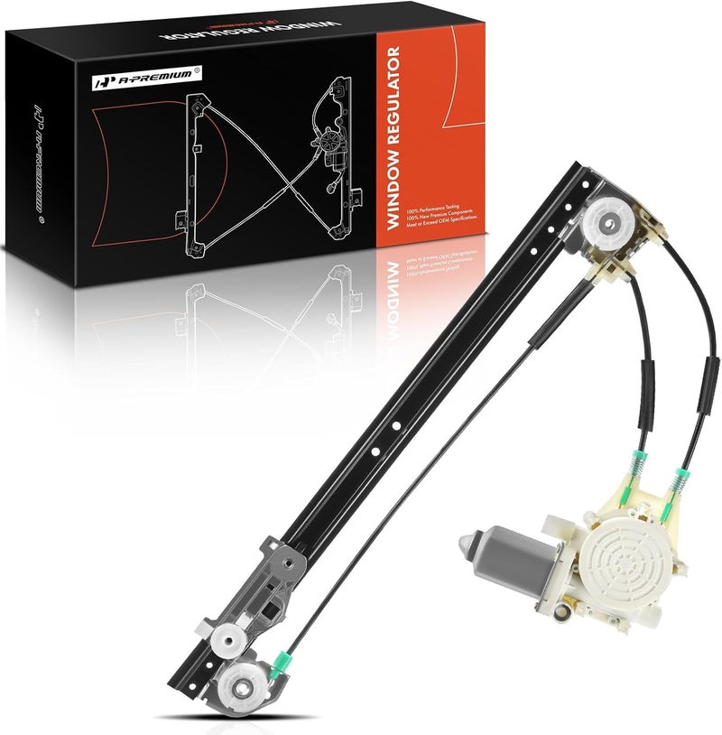 A-Premium Power Window Regulator with Motor for BMW E39 528i 540i 1997-1998 Rear Right Passenger Side - Image 1