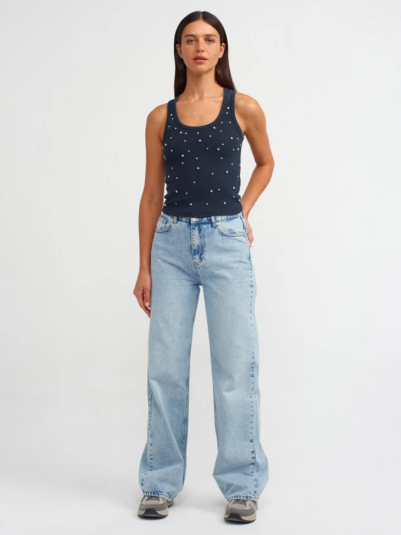 ديلفين 30878 Washing Effect Top-K.anthracite