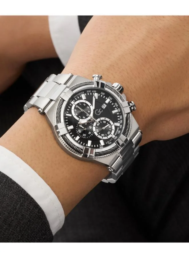Gc IronForce Chrono Metal Analogue Watch