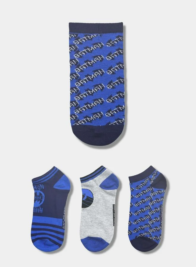 باتمان مجموعة من 3 جوارب كاجوال