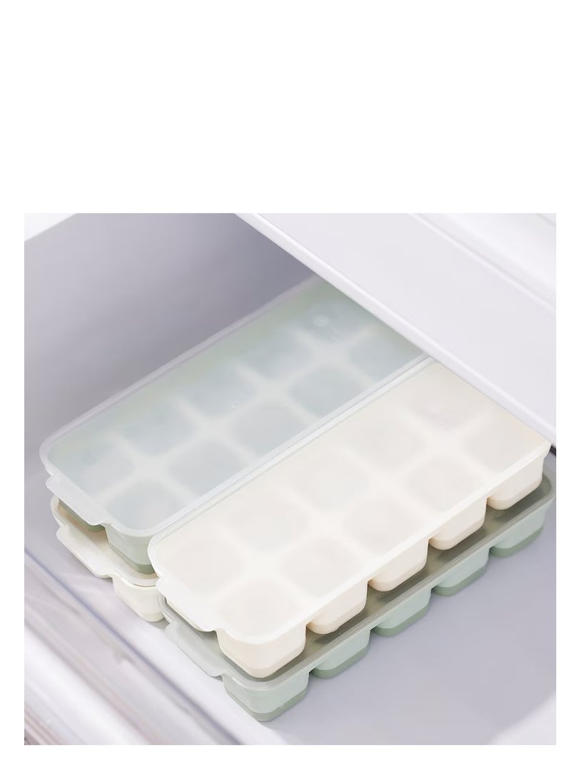 IKEA FRAKTA - Ice cube tray with lid, assorted colors - Image 1