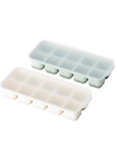 Ice cube tray with lid, assorted colors