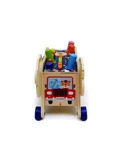 Toyland متعددة الوظائف لعبة المطرقة بقصف ألعاب مونتيسوري لعبة الصيد المغناطيسية دودة اصطياد ساعة إكسيليفون نشاط التطوير المبكر تعلم ألعاب الأطفال الصغار  - Image 4