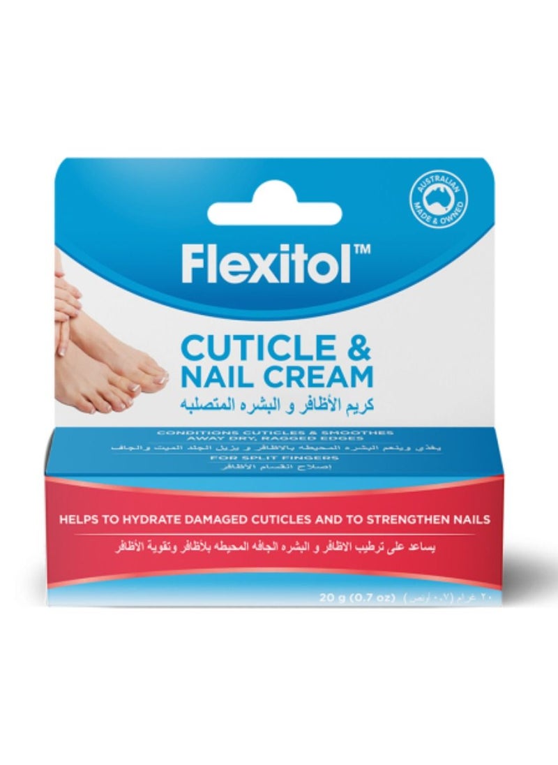 Flexitol - Cuticle And Nail Cream 20g - Image 1