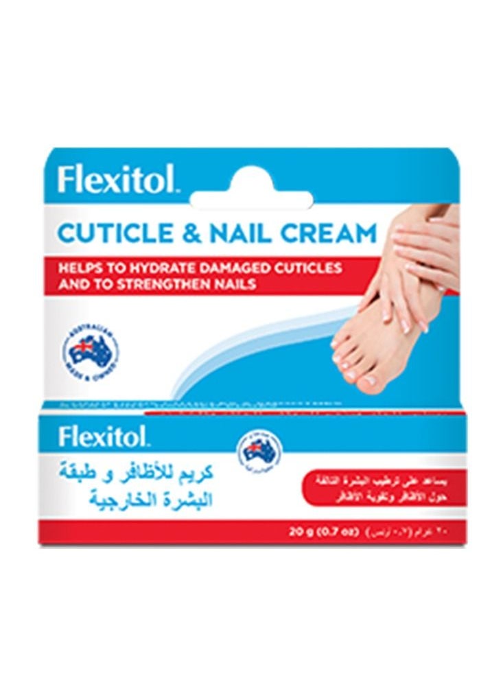 Flexitol - Cuticle And Nail Cream 20g - Image 1