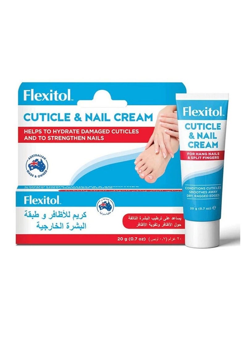 Flexitol - Cuticle And Nail Cream 20g - Image 1